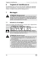 Предварительный просмотр 76 страницы Dometic FreshWell3000 Installation Manual