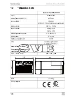 Предварительный просмотр 148 страницы Dometic FreshWell3000 Installation Manual