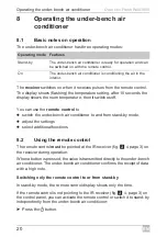 Предварительный просмотр 20 страницы Dometic FreshWell3000 Operating Manual