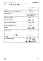 Предварительный просмотр 33 страницы Dometic FreshWell3000 Operating Manual