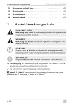 Предварительный просмотр 414 страницы Dometic FreshWell3000 Operating Manual