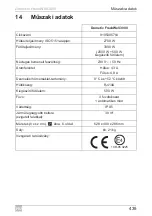 Предварительный просмотр 439 страницы Dometic FreshWell3000 Operating Manual