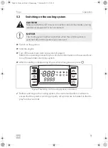 Предварительный просмотр 9 страницы Dometic Frigo Operating Manual