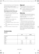 Preview for 15 page of Dometic FTC Operating Instructions Manual