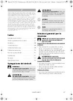 Preview for 47 page of Dometic FTC Operating Instructions Manual