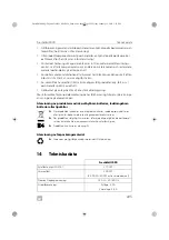 Предварительный просмотр 225 страницы Dometic FW3000 Operating Manual