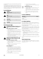 Preview for 21 page of Dometic Gale 12V Operating Instructions Manual