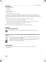 Preview for 7 page of Dometic GLO-A500 Operating Manual