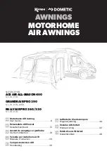 Dometic GRANDE AIR PRO 390 Series User Manual preview