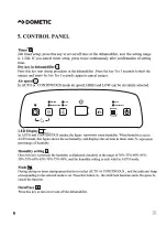 Preview for 8 page of Dometic HD30AR Installation And Operating Manual