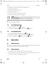 Preview for 23 page of Dometic HiPro3000 Installation And Operating Manual