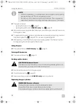 Preview for 16 page of Dometic HOT & COOKING CS102 Installation And Operating Manual