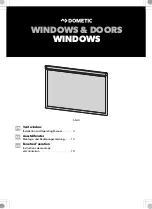 Dometic I-Lux Installation And Operating Manual preview