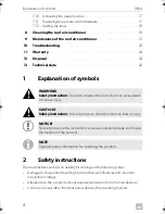 Предварительный просмотр 4 страницы Dometic IB36H401RI Operating Manual