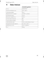 Preview for 49 page of Dometic IU 812 Installation And Operating Manual