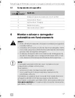 Preview for 57 page of Dometic IU 812 Installation And Operating Manual