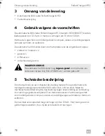 Preview for 78 page of Dometic IU 812 Installation And Operating Manual