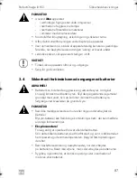 Preview for 87 page of Dometic IU 812 Installation And Operating Manual