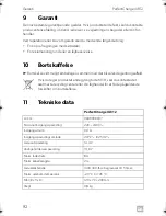 Preview for 92 page of Dometic IU 812 Installation And Operating Manual