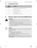 Preview for 110 page of Dometic IU 812 Installation And Operating Manual