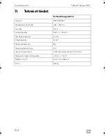 Preview for 124 page of Dometic IU 812 Installation And Operating Manual