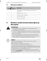 Preview for 144 page of Dometic IU 812 Installation And Operating Manual