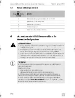 Preview for 176 page of Dometic IU 812 Installation And Operating Manual