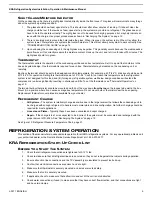 Предварительный просмотр 9 страницы Dometic KRA 433X 1161 Installation, Operation & Maintenance Manual