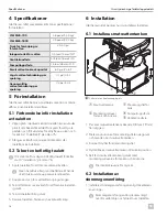 Preview for 76 page of Dometic M65-5000 Instruction And Operation Manual