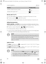 Preview for 20 page of Dometic MACAVE S117FG Operating Manual