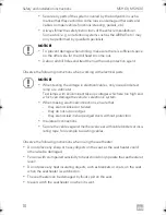 Preview for 10 page of Dometic MAGICCOMFORT MSH60 Installation And Operating Manual