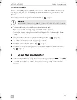 Preview for 15 page of Dometic MAGICCOMFORT MSH60 Installation And Operating Manual