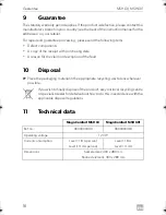 Preview for 16 page of Dometic MAGICCOMFORT MSH60 Installation And Operating Manual