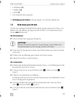 Preview for 23 page of Dometic MAGICCOMFORT MSH60 Installation And Operating Manual