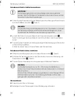 Preview for 24 page of Dometic MAGICCOMFORT MSH60 Installation And Operating Manual