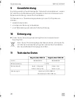 Preview for 26 page of Dometic MAGICCOMFORT MSH60 Installation And Operating Manual