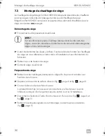 Preview for 34 page of Dometic MAGICCOMFORT MSH60 Installation And Operating Manual