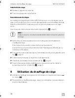 Preview for 36 page of Dometic MAGICCOMFORT MSH60 Installation And Operating Manual