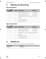 Preview for 75 page of Dometic MAGICCOMFORT MSH60 Installation And Operating Manual