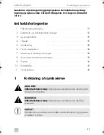 Preview for 81 page of Dometic MAGICCOMFORT MSH60 Installation And Operating Manual