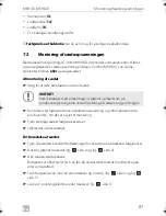 Preview for 87 page of Dometic MAGICCOMFORT MSH60 Installation And Operating Manual