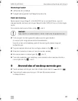 Preview for 89 page of Dometic MAGICCOMFORT MSH60 Installation And Operating Manual