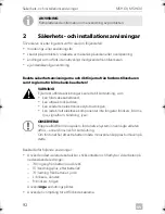 Preview for 92 page of Dometic MAGICCOMFORT MSH60 Installation And Operating Manual