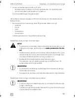 Preview for 93 page of Dometic MAGICCOMFORT MSH60 Installation And Operating Manual