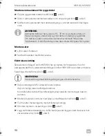 Preview for 98 page of Dometic MAGICCOMFORT MSH60 Installation And Operating Manual