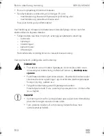 Preview for 102 page of Dometic MAGICCOMFORT MSH60 Installation And Operating Manual