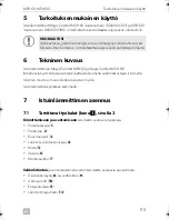 Preview for 115 page of Dometic MAGICCOMFORT MSH60 Installation And Operating Manual