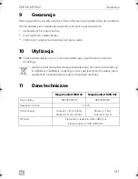 Preview for 141 page of Dometic MAGICCOMFORT MSH60 Installation And Operating Manual