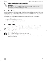 Preview for 43 page of Dometic MagicTouch MT400 Installation And Operating Manual