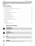 Preview for 45 page of Dometic MagicTouch MT400 Installation And Operating Manual